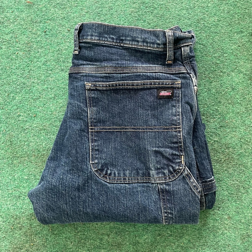 Dickies Dark Wash Carpenter Jeans 🌸 Size 34 x 32